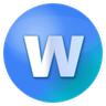 Logo di WCA, Web Creation Agency: una sfera blu con la lettera W