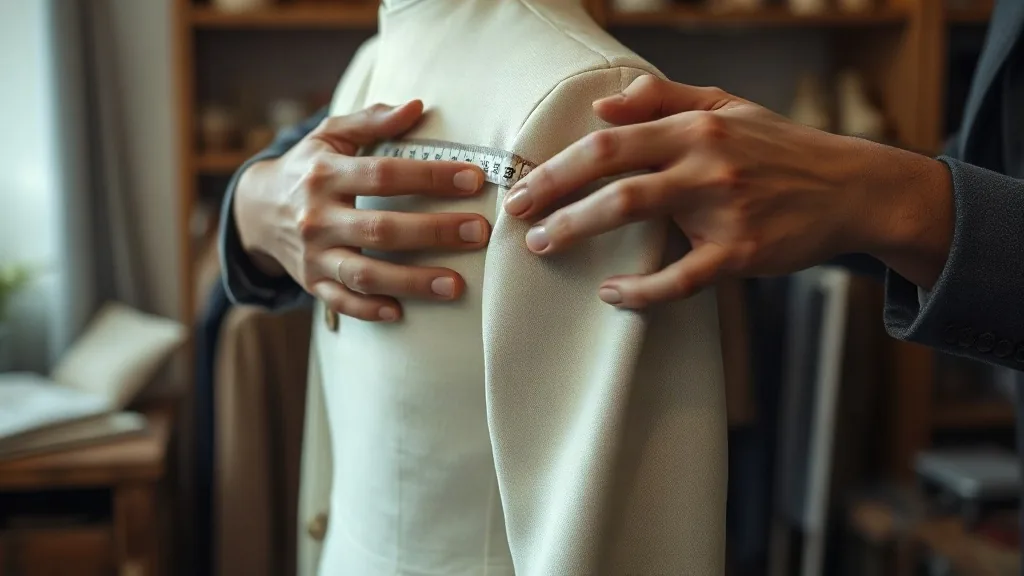 Una sartoria con la macchina da cucire e le stoffe